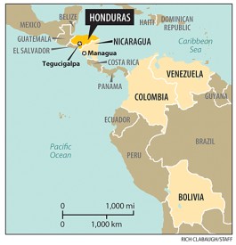 honduras map w s america x CSM (265 x 275)