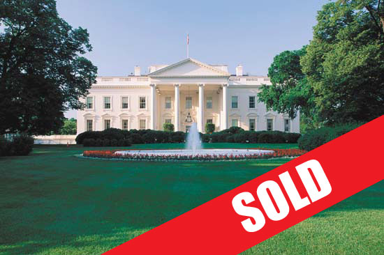Image result for WHITE HOUSE SOLD