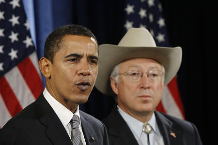 Obama and <b>Ken Salazar</b> - obama-ken-salazar